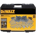 DEWALT 204-Piece Mechanics Tool and Socket Set