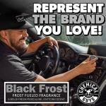Chemical Guys Black Frost Vent Clip Air Freshener, (Great for Cars, Trucks, SUVs, RVs, Home, Office, Dorm Room & More) 5-Pack - AIR40105