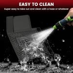 LASFIT Floor Mats for Hyundai Sonata Gas & Hybrid 2019 2018 2017 2016 2015 & KIA Optima 2016-2020, All Weather TPE Custom Fit Car Accessories Floor Liners 1st & 2nd Row Car Mats, Black