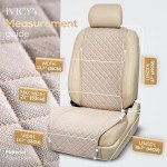 IVICY Linen Car Seat Cover for All Vehicles