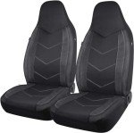 High-Back Carbon Fiber Car Seat Covers