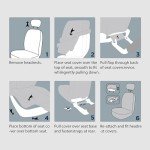 High-Back Carbon Fiber Car Seat Covers