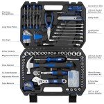 148-Piece Tool Set with Toolbox for Home & Auto