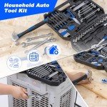 148-Piece Tool Set with Toolbox for Home & Auto