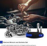 148-Piece Tool Set with Toolbox for Home & Auto