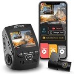 Rexing V1P 4K Dual Dash Cam with Wi-Fi