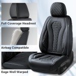 Coverado Car Seat Covers Front and Rear Set