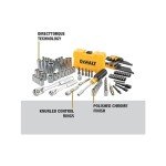 DEWALT 14/38" Drive Socket Set, 108 Pieces