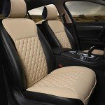 Black Panther Luxury Universal Car Seat Covers - Beige