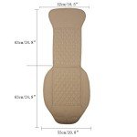 Black Panther Luxury Universal Car Seat Covers - Beige