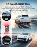 REDTIGER 4K Dash Cam with WiFi and GPS