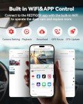 REDTIGER 4K Dash Cam with WiFi and GPS