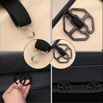 Waterproof Nappa Leather Car Seat Covers - Black