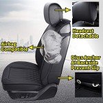 5-Piece Waterproof Leather Car Seat Covers Set