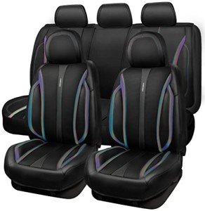 Nappa Leather Waterproof Car Seat Covers Set