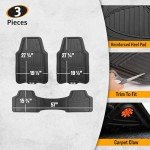 Armor All 4-Piece All-Season Rubber Floor Mats