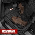 Heavy Duty Odorless Rubber Floor Mats - Black