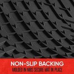 Heavy Duty Odorless Rubber Floor Mats - Black