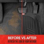 Heavy Duty Odorless Rubber Floor Mats - Black