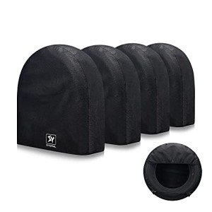 4-Pack Waterproof Tire Covers for RVs and Trucks