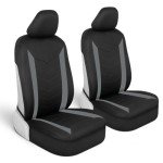 Waterproof Gray Seat Covers for Cars & Trucks