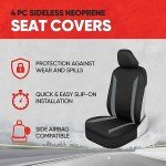 Waterproof Gray Seat Covers for Cars & Trucks