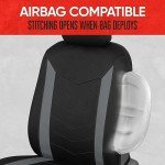 Waterproof Gray Seat Covers for Cars & Trucks