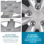 16-Inch Premium Snap-On Wheel Rim Hubcaps