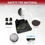 LASFIT Custom Fit All-Weather Floor Mats for Nissan Altima