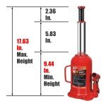 20 Ton Big Red Hydraulic Bottle Jack