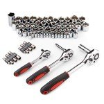 CARTMAN 205-Piece Ratchet Wrench Tool Set