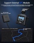 WiFi 2K Dash Cam with Night Vision and App