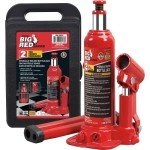 Big Red 2 Ton Hydraulic Bottle Jack with Case