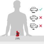 Big Red 2 Ton Hydraulic Bottle Jack with Case