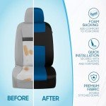 BDK Blue and Black Full Car Seat Covers Set
