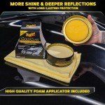 Meguiar's Gold Class Carnauba Plus Wax & Applicator