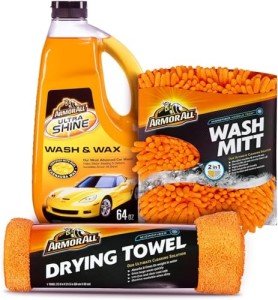 Armor All Car Wash Kit: Soap, Mitt & Towel