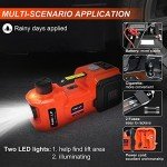 Electric Car Jack Kit with Impact Wrench 5Ton