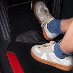 Rainbow Waterproof Faux Leather Car Floor Mats Set