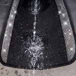 Sparkly Rhinestone Car Floor Mats - 4pcs Set