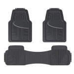 4-Piece All-Season Rubber Car Floor Mats