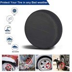 Aebitsry Waterproof Tire Covers for RV Wheels (4 Pack)