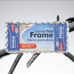 Barbed Wire Design License Plate Frame by Bell