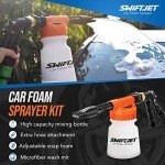 SwiftJet Foam Gun and Microfiber Wash Mitt
