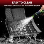 LASFIT All-Weather Floor Mats for Toyota Camry