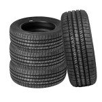 Set of 4 SURETRAC COMFORTRIDE 225/65R17 Tires