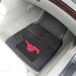 SMU Mustangs Heavy Duty Vinyl Car Mat Set