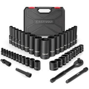 Eastvolt 46-Piece Socket Ratchet Wrench Set