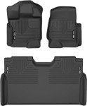 Husky Liners F-150 Weatherbeater Floor Mats - Black