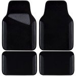 CAR PASS Premium Rainbow Car Floor Mats Set
